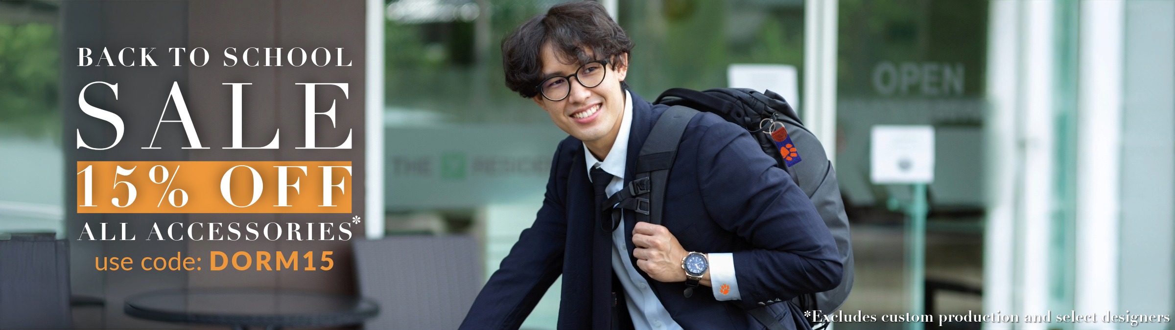 Back to School Sale | 15% Off Accessories